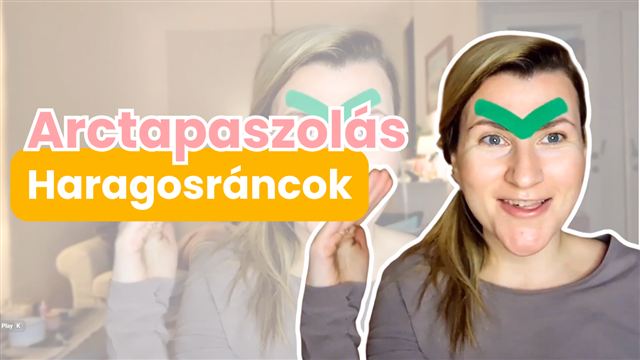 Arctapaszolás, haragosráncok