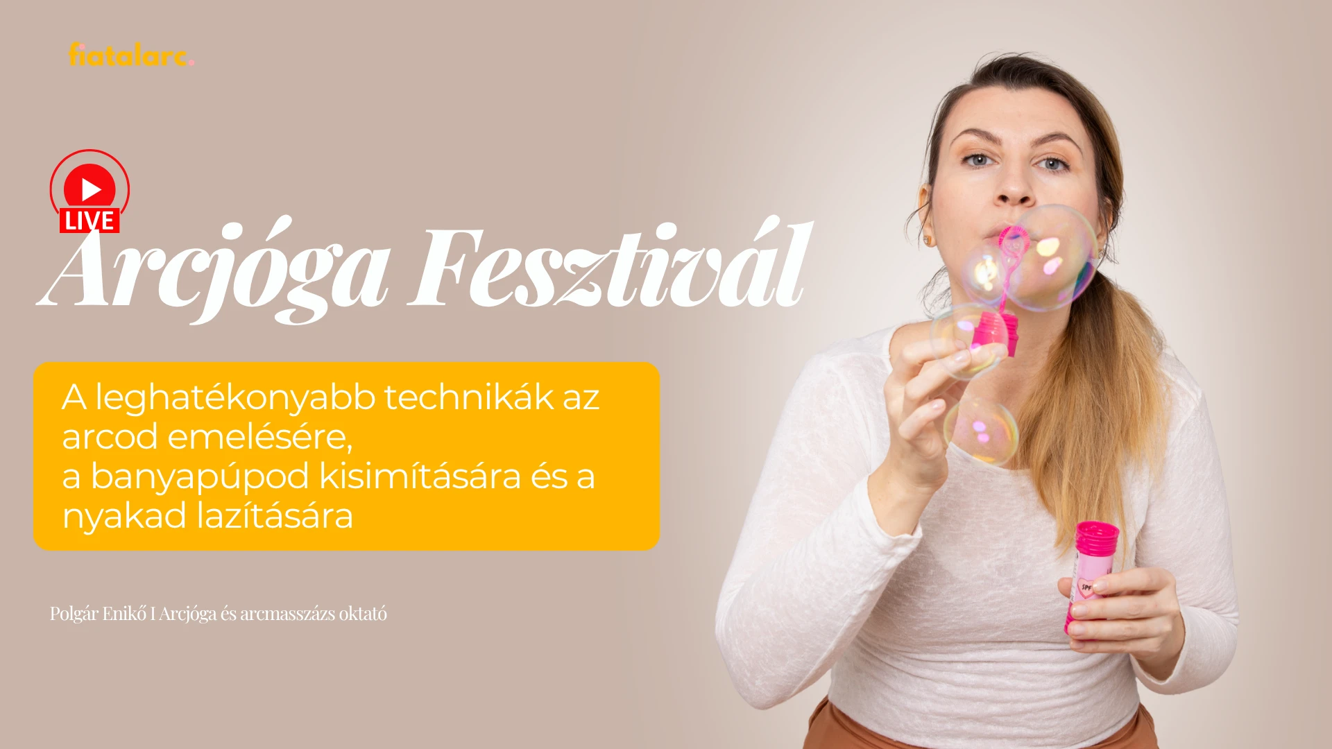 Arcjóga Fesztivál felvétel