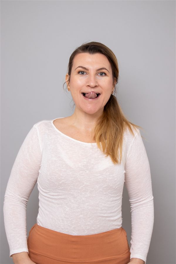 Nevetőráncok és ajkak gyakorlat